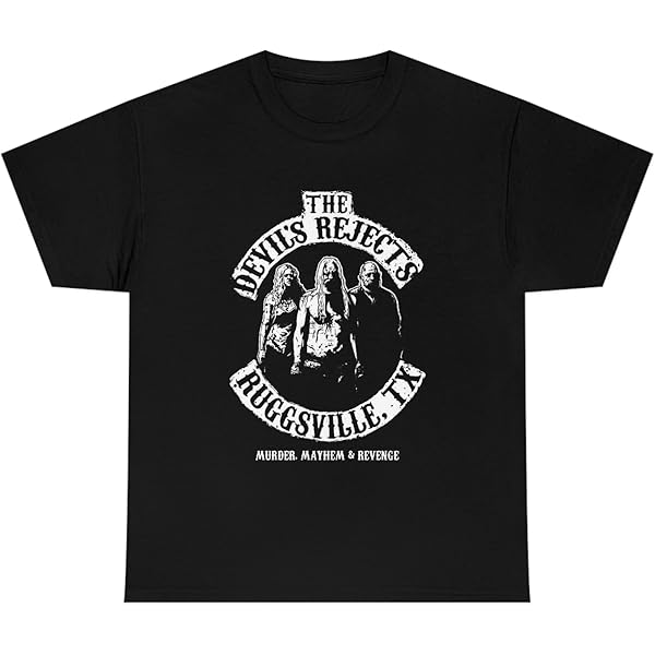 Devil's Rejects Ruggsville T-Shirt (L) Black | Amazon.com